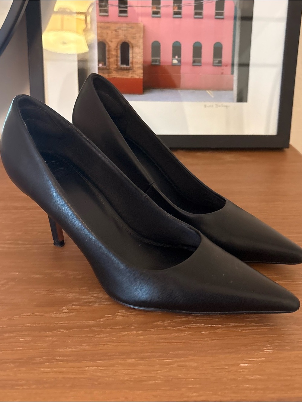 ASOS Black Pointed-Toe Stiletto Pumps